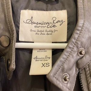 Vegan leather jacket